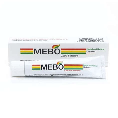 Mebo Pommade 025 30g Pharmacima Algérie