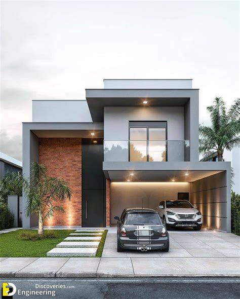 Top 51 Modern House Design Ideas With Perfect Garage Car For 2022