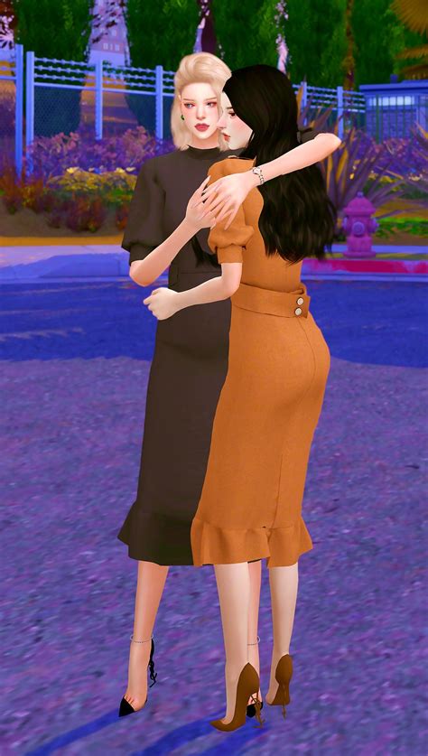 Sims 4 Cas Sims Cc Mod Fashion Office Fashion Sims 4 Dresses Sims