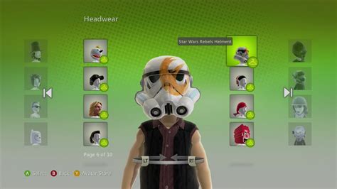 Xbox Live Free Avatar Prop Star Wars Rebels Helmet Youtube