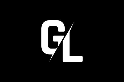 Monogram Gl Logo Design Graphic By Greenlines Studios
