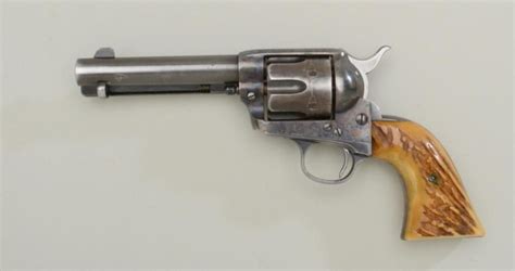 Colt Saa Revolver 41 Cal 4 34 Barrel Blue And Case Hardened