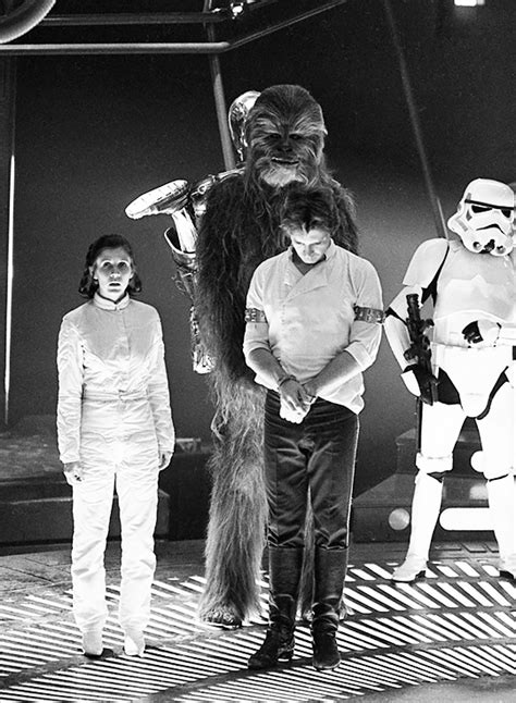 han leia chewie and c3po on freeze chamber esb bts 01 star wars love