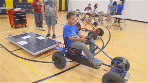 Kids Learn Stem From Solar Car Project Youtube