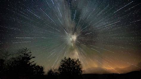 A perseid meteor crosses the sky in 2016. Best images from this year's Perseid meteor shower ...