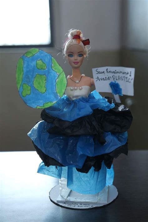 Craft With Plastic Bottleplastic Bag And Doll Crafts Disney