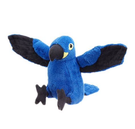 Parrot Bird Macaw Blue Soft Plush Toy 820cm Stuffed Animal Wild