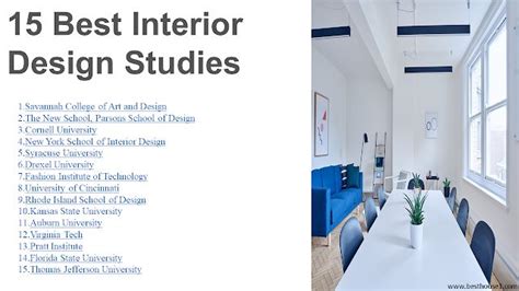 15 Best Interior Design Studies In 2021 Interior Design School Best