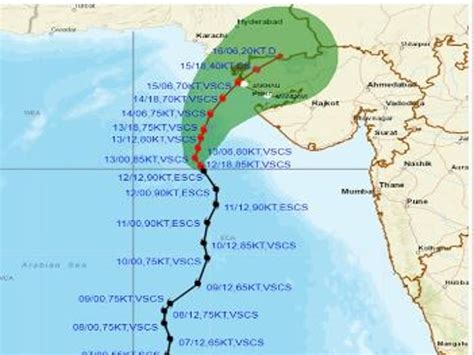 Cyclone Biparjoy Live Tracker Check Out Its Path Across Gujarat