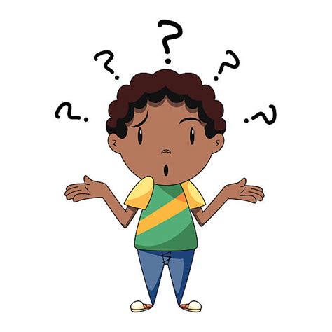 Confused Kid Clip Art Vector Images And Illustrations Istock