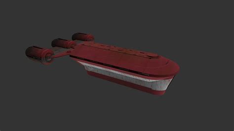 Aa 9 Coruscant Freighter 3d Model By Mind Mulch For The Masses