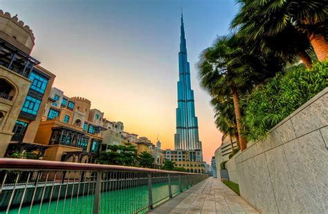 Hd Wallpaper Burj Khalifa Skyline Cityscape Dubai Skyscraper