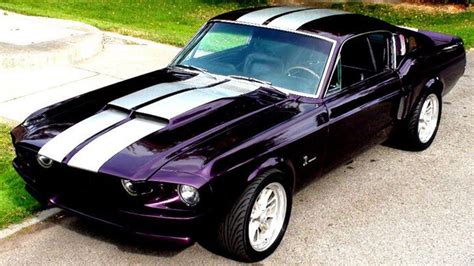 Ford Mustang Fastback Sharp Purple Would You Drive It Daily Ford