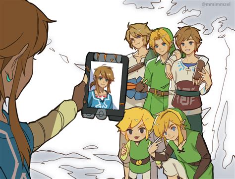 Link And Toon Link The Legend Of Zelda And More Drawn By Mimme Haenakk Danbooru