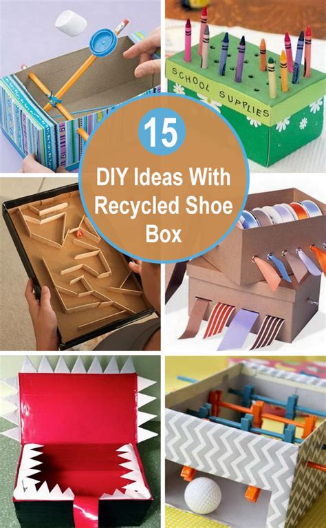 36 Diy Shoe Box Craft Ideas