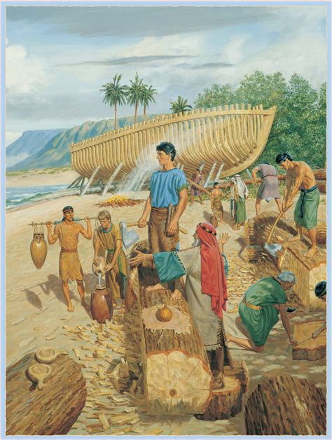 In My Days Obedience 1 Nephi 16 18 Building Ones Own Boat