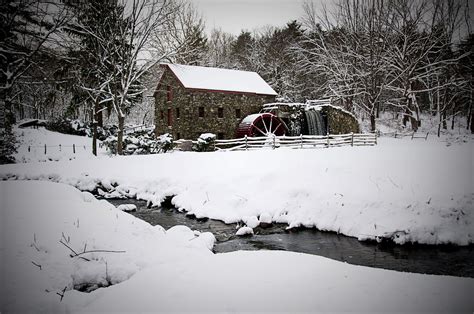 Grist Mill Sudbury Ma New England Today