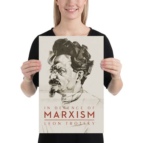 In Defence Of Marxism Poster Marxist Books