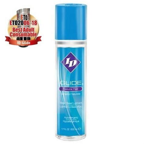 id glide lubricant water based natural feel hypoallergenic personal sex lube ebay
