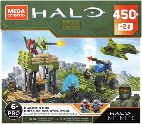 Halo Infinite Mega Construx Pro Builders Construction Set Building Box