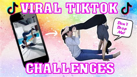 Trying Viral Tik Tok Challenges Youtube