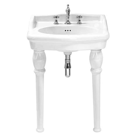 Heritage New Victoria 3th Standard Basin And Console Legs Online Now