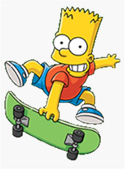 Bart Simpson Bart Simpson Riding Skateboard Png Bart Simpson Sexiz Pix