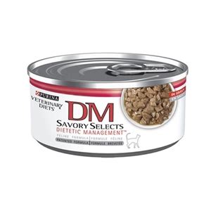 Purina pro plan veterinary diets dm dietetic management feline formula offers dietary benefits that provide optimal nutrition while meeting your cat's special needs: Purina DM Savory Selects Dietetic Management in Gravy ...