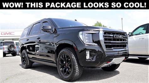2022 Gmc Yukon At4 Black Package Is This The Coolest New Full Sized