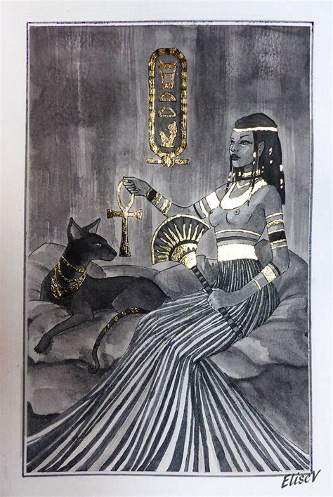 bastet by edoriel on deviantart egyptian goddess art bastet goddess