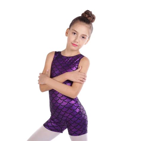 New Gymnastics Suit Girls Sleeveless Trousers Radium Color Matching Body Suit Ballet Gymnastics