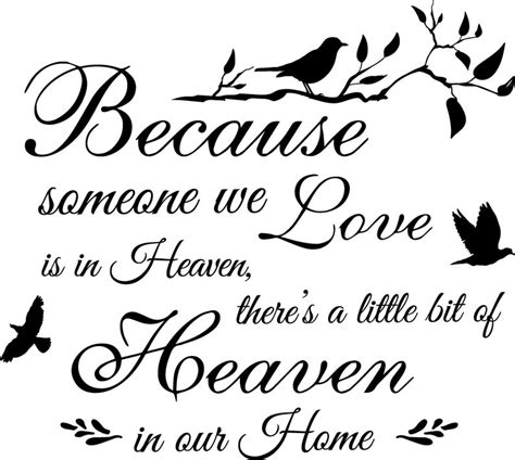 Svg Because Someone We Love is in Heaven DXF PNG Jpg Cut - Etsy