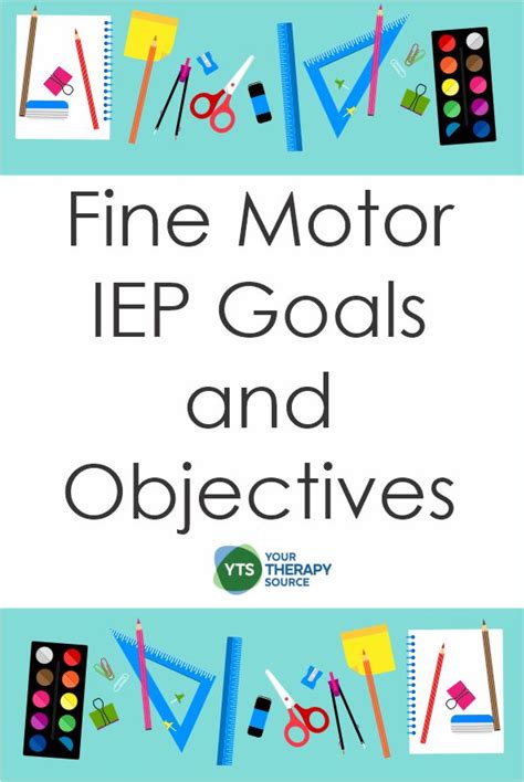 Fine Motor Iep Goals Your Therapy Source