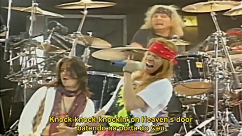 Guns N Roses Knockin On Heaven S Door Legendado Em Pt Youtube