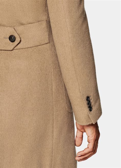 Mid Brown Overcoat Pure Camel Suitsupply Online Store