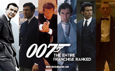 every james bond 007 movie ranked the film magazine
