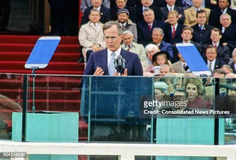 George Bush 1989 Inauguration Photos And Premium High Res Pictures