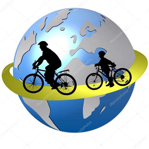 Cycling Around The World — Stock Photo © Pdesign 1764553