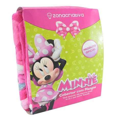 Cobertor Com Mangas Minnie Mouse Disney 160 X 130 M Em Oferta Boacoisa