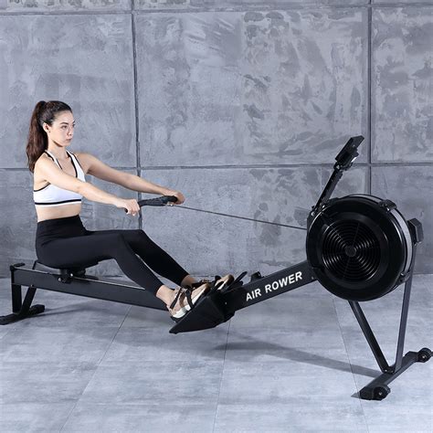 Gym Equipment Fitness Popular Cardio Exercise Air Power Rowing Machine