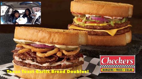 Add butter and oil to a stovetop grill and cook patties over fairly high heat, giving it 4 to 5 minutes a side, depending on how well done you like it. CHECKERS Texas Toast Garlic Bread Doubles! #194 - YouTube