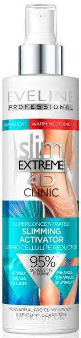eveline cosmetics slim extreme 4d clinic slimming activator anti cellulite spray activator