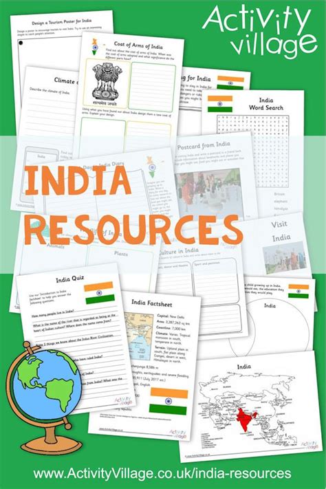 It is easy to print, download and use the kindergarten worksheets online. Learn about India with the kids with this fun collection ...