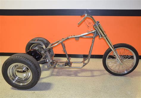 Custom Trike Softail Bobber Chopper Frame Rolling Chassis Roller Harley