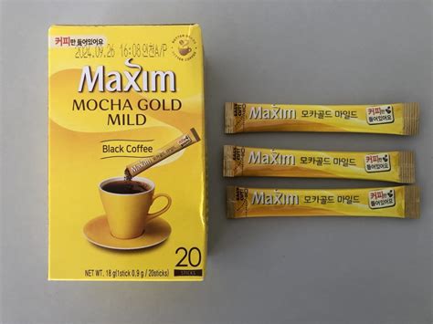 Maxim Mocha Gold Mild Korean Instant Coffee My Review With Photos