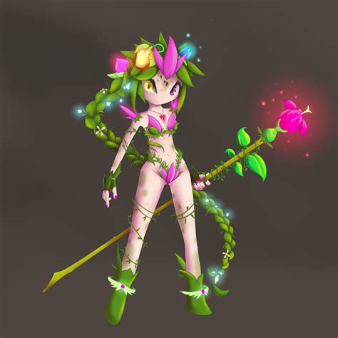 The Jungle Grows Restless Dryad Plantera Crossover Terraria