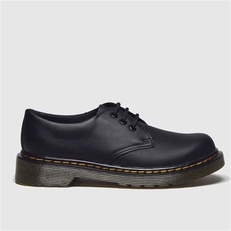 Dr Martens Black 1461 Boots Junior Shoefreak