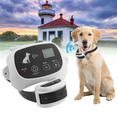 Rechargeable And Waterproof Wireless Dog Fence No Wire Pet Containment