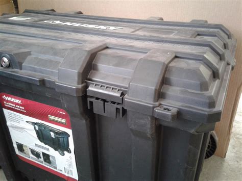 Lot Detail Husky In Rolling Tool Box Utility Cart Black