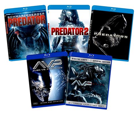 Deal On Fire Predator 5 Movie Collection Blu Ray Only 1999